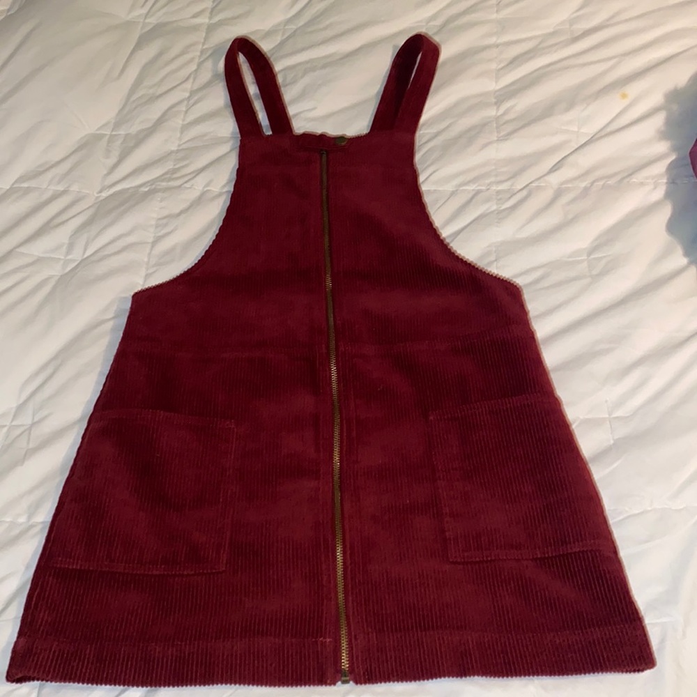Forever 21 Corduroy Overall Dress